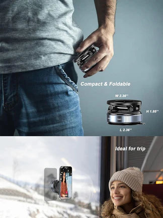 [GOLD] 360° Magnetic Suction Phone Mount - The Ultimate Hands-Free Holder