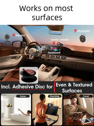 [GOLD] 360° Magnetic Suction Phone Mount - The Ultimate Hands-Free Holder
